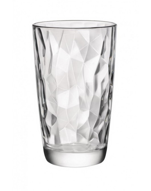 Ποτήρι σωλήνα 47cl διαφανές diamond